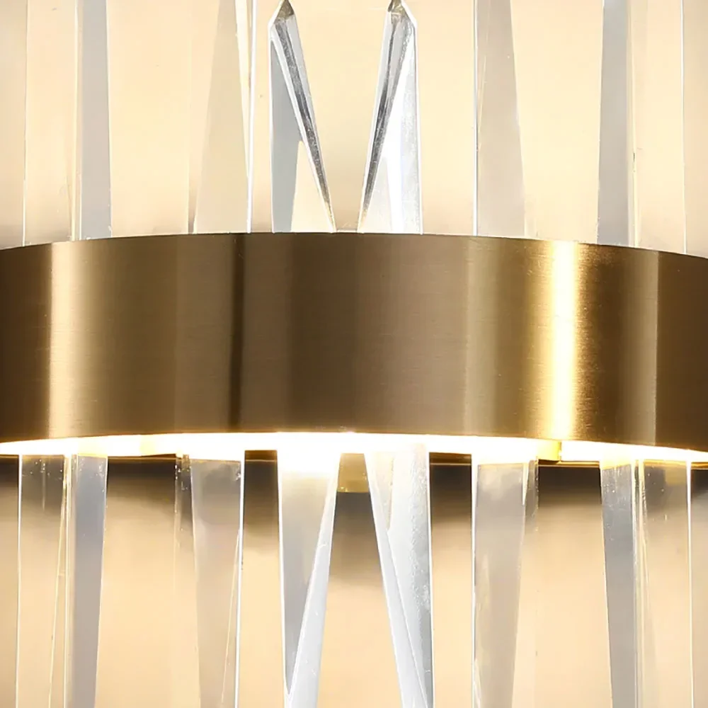 Moderný Dizajn Crystal Nástenné Svietidlo pre Spálne Posteli Luxusné Nehrdzavejúcej Ocele na Stenu Sconce Vnútorné Osvetlenie Nástenné svietidlo
