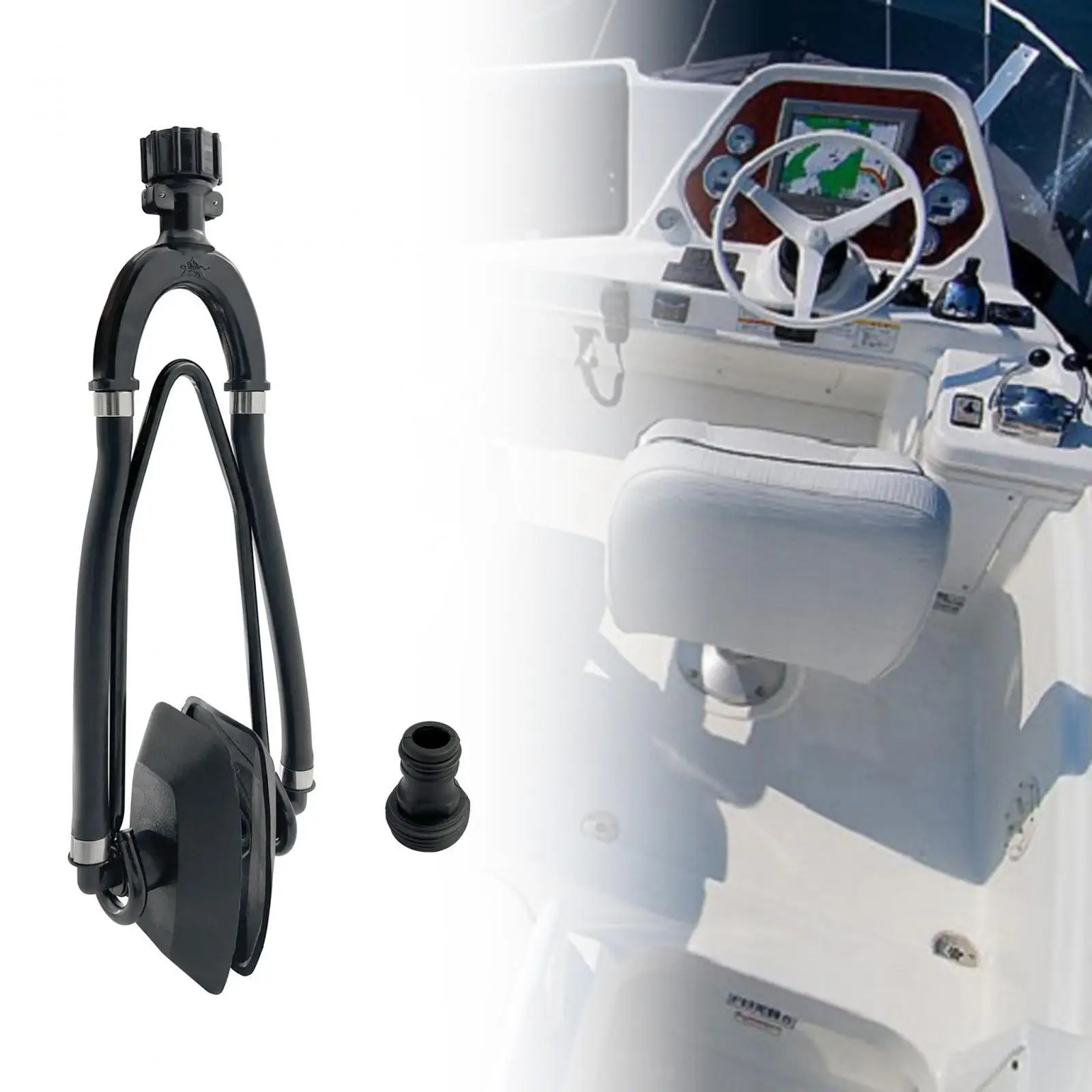 Morské Motorových Flusher Univerzálny Duálny Vstup Dizajn Prívesné Podložka Prívesný Motor Flush Obdĺžnikový Slúchadlové Chrániče Sluchu Lodi Motor Flusher
