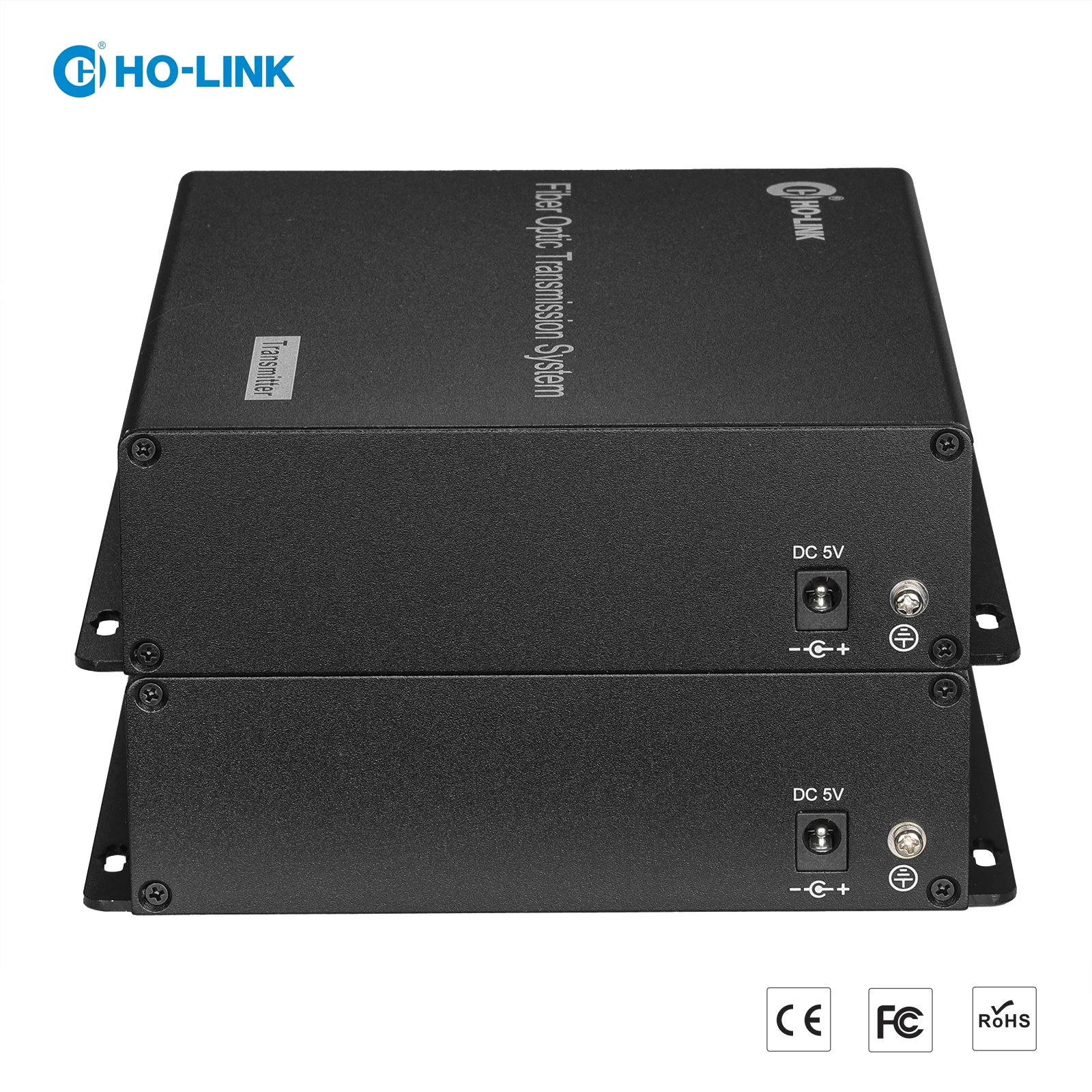 Multi-služby Video Multiplexer 2 Ch 3G HD SDI na SC LC Optický Konvertor