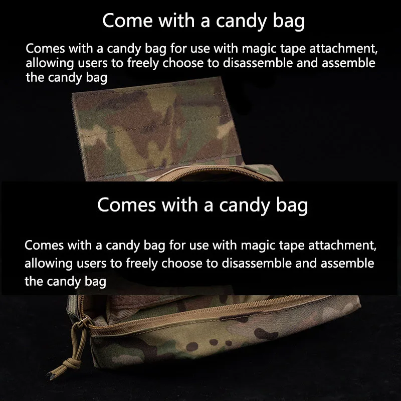 Multifunkčné Visí Taška, Taktická Vesta Hrudníka Závesné Príslušenstvo Nižšie Visí Príslušenstvo Taška Candy Bag