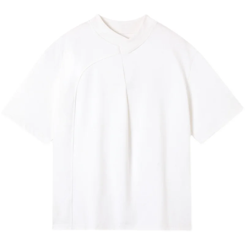 Muži Nadrozmerné Streetwear Bavlna Pevné Tričká 2023 Lete Mens Japonskej Módy Harajuku T-Shirt Male Vintage Tees E181