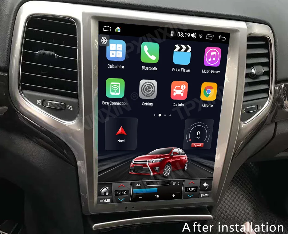 na JEEP Grand Cherokee na obdobie 2008-2013 audio 2 din android prijímač tesla štýl auto multimediálne DVD prehrávač, GPS navigáciu