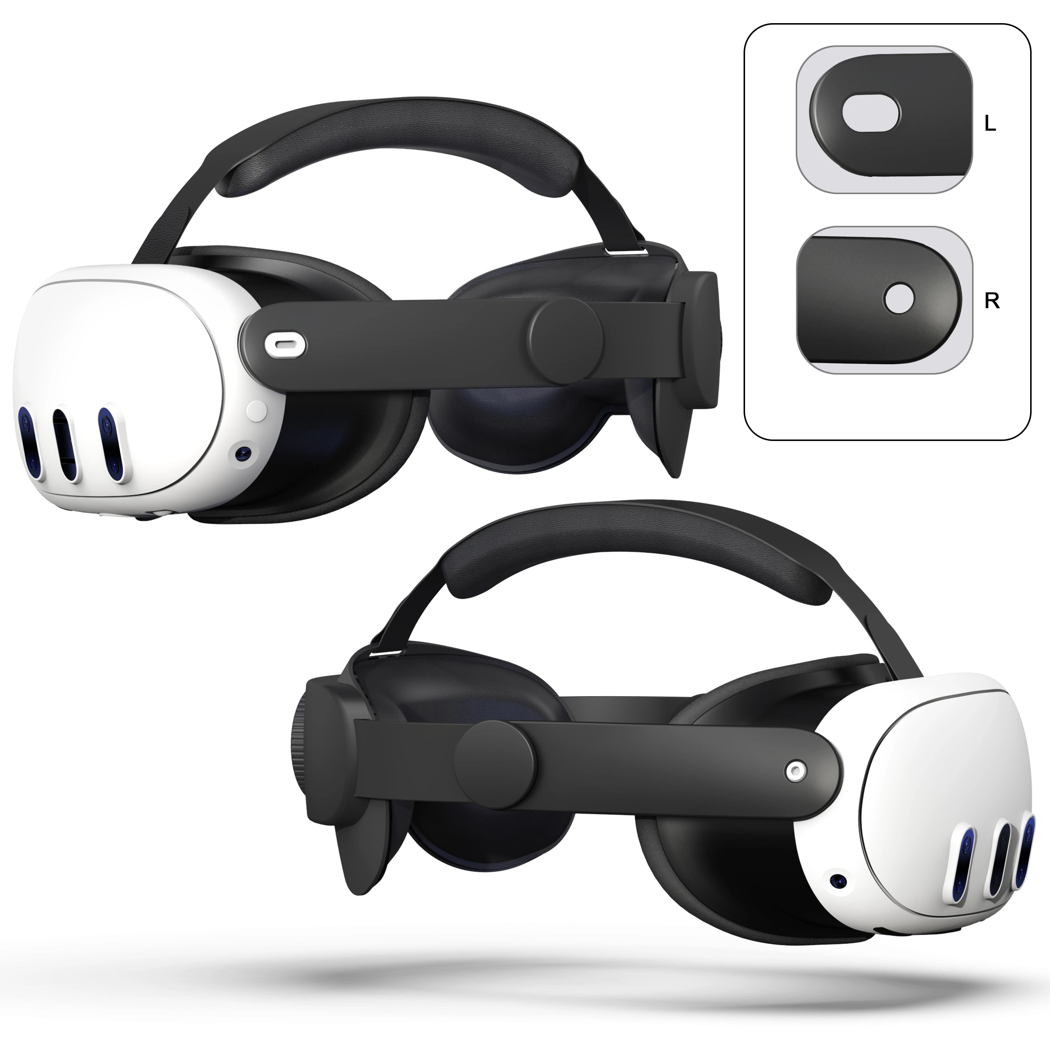 Nastaviteľný hlavový most pre Meta Quest 3 VR GlassesComfortable Tlaku, Zníženie Hmotnosti, Zníženie pokrývku hlavy Príslušenstvo