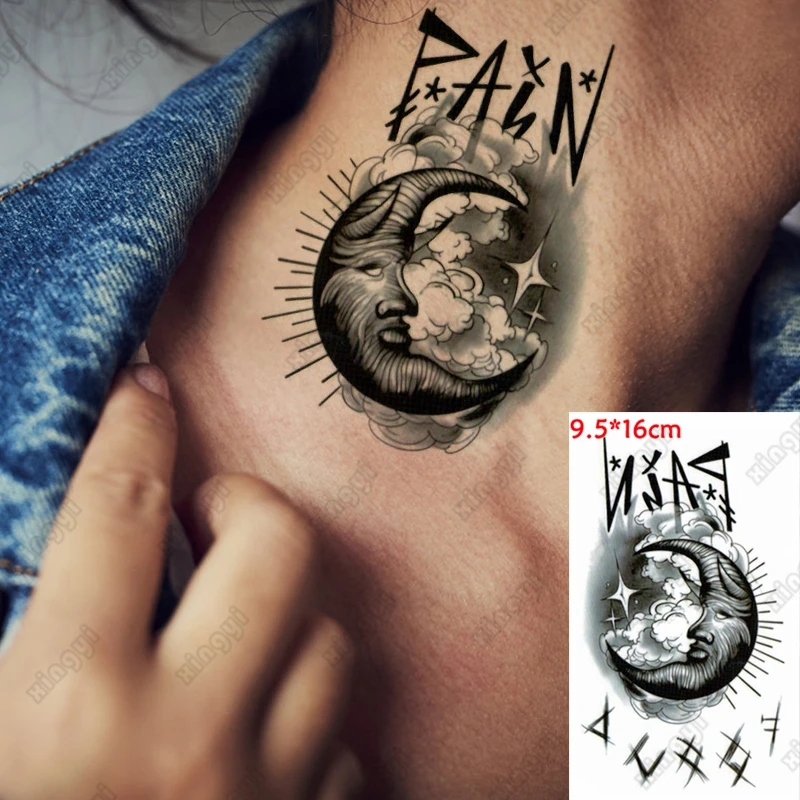 Nepremokavé Dočasné Tetovanie Nálepky Staroveké Grécko Boh Slnka Apollo Manžel Vody Prenos Falošné Tetovanie Flash Tatto pre Mužov, Ženy