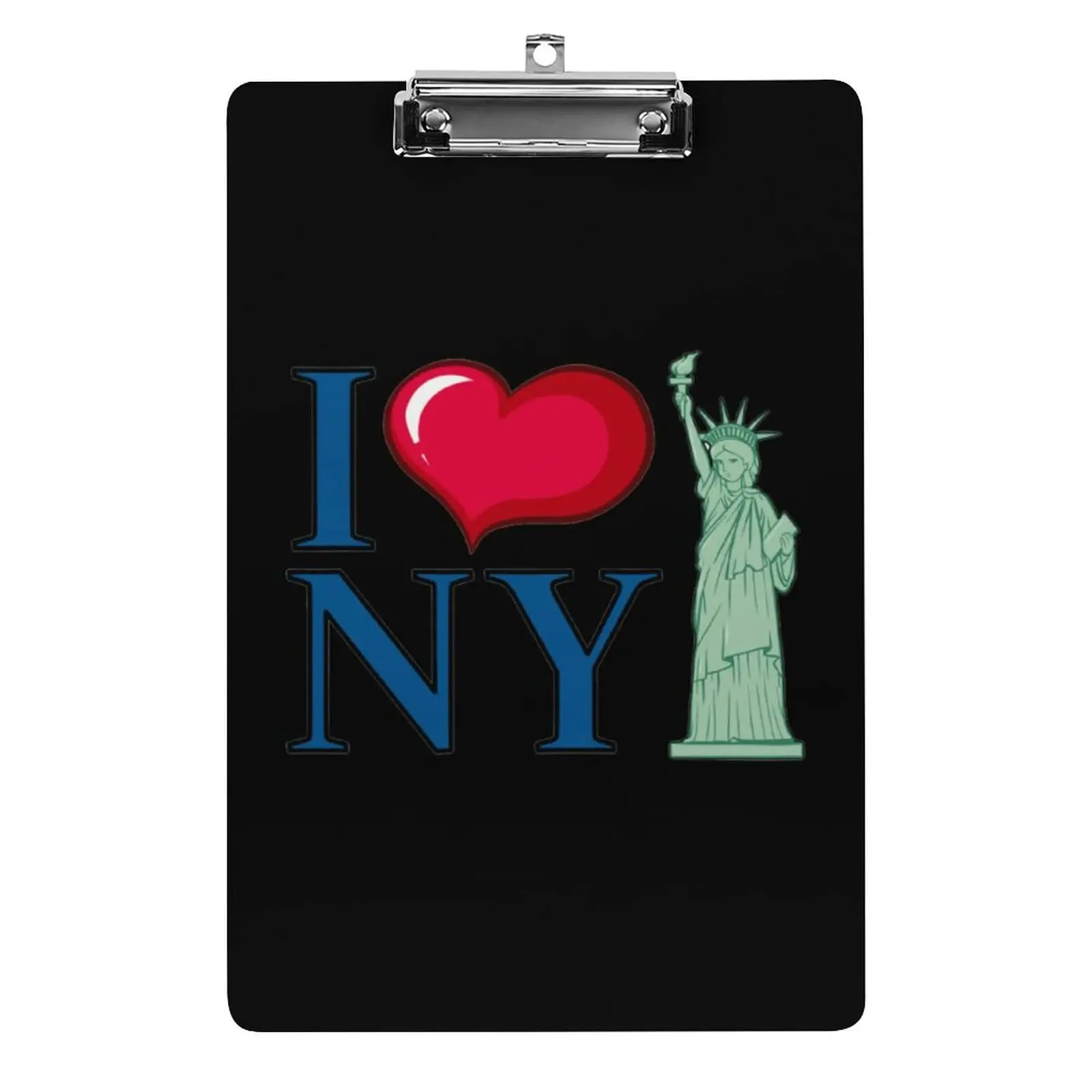 New York City Akryl Schránky Plastové Roztomilý Clipboards pre Mladistvých Štúdia Štandardná A4 List Veľkosť Schránky na Výlet, Cesta Office