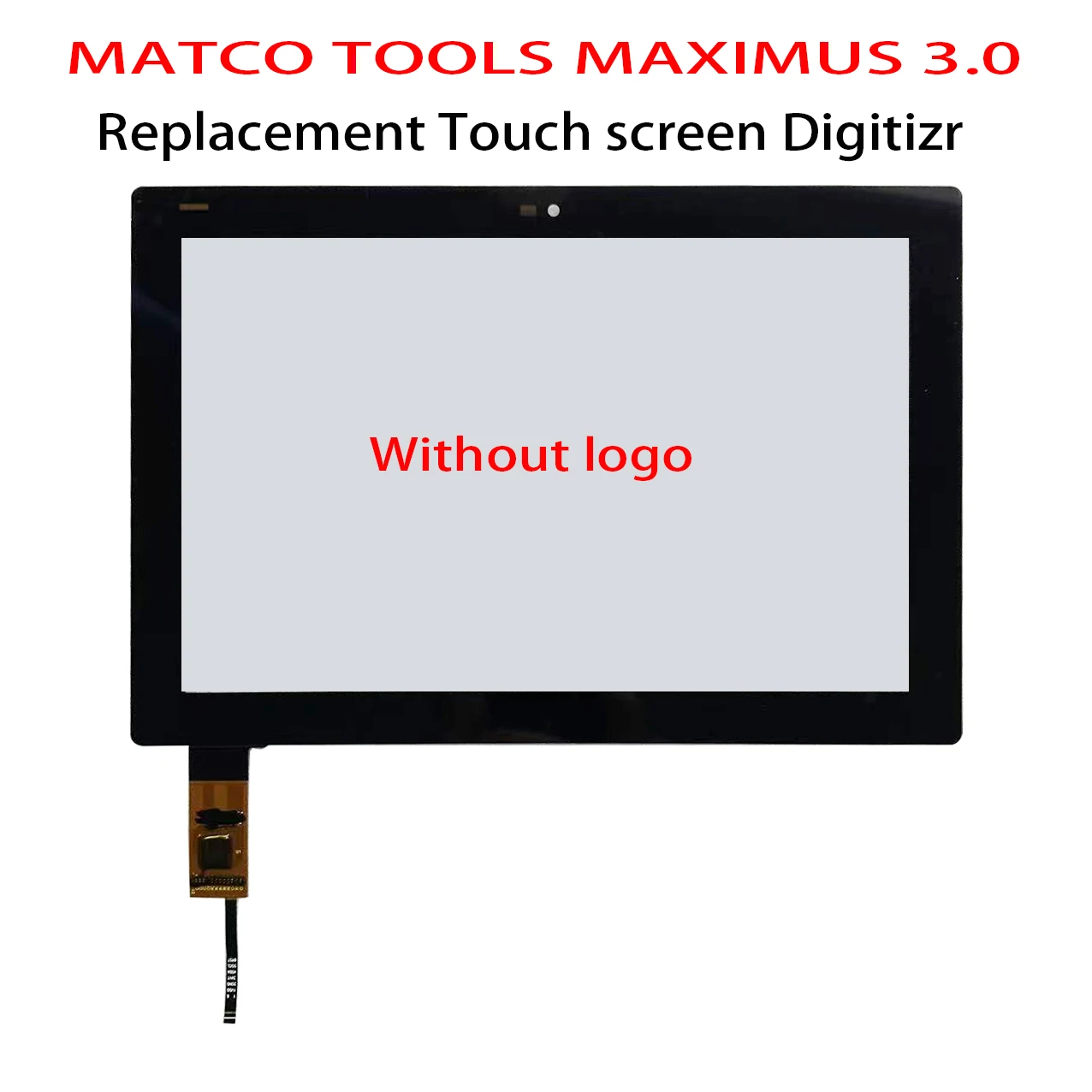 Nová Dotykový panel Pre MATCO NÁSTROJE MAXIMUS 3.0 XUJMAX3 Dotykový Displej Digtizer Bez loga