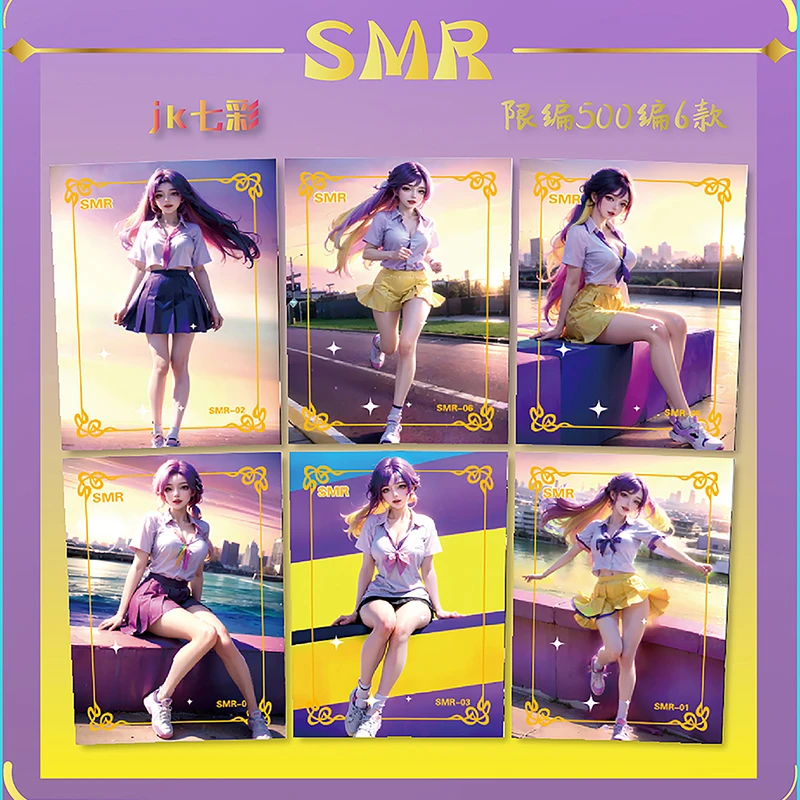 Nové Bohyne Príbeh Zbierky Karty Zvádzanie Súkromia Anime Girl Party Zriedkavé Limited Edition SMR SP SSP Karty Deti Hračky