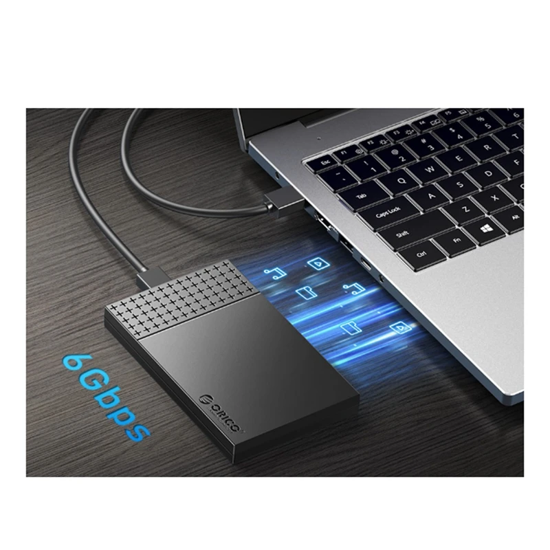 ORICO 2,5 Palca USB3.0 Pevného Disku Krytu SATA Externý Sériové Ploche ssd Mechanické SSD Čierna