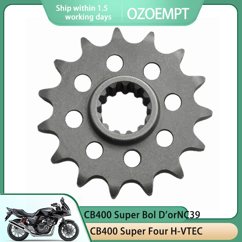 OZOEMPT 525-15T Motocykel Predné ozubené koleso sa Vzťahujú na CB400 Super Bol D'orNC39 Super Štyri H-VTEC CB400 Super Štyri H-VTEC Revo 