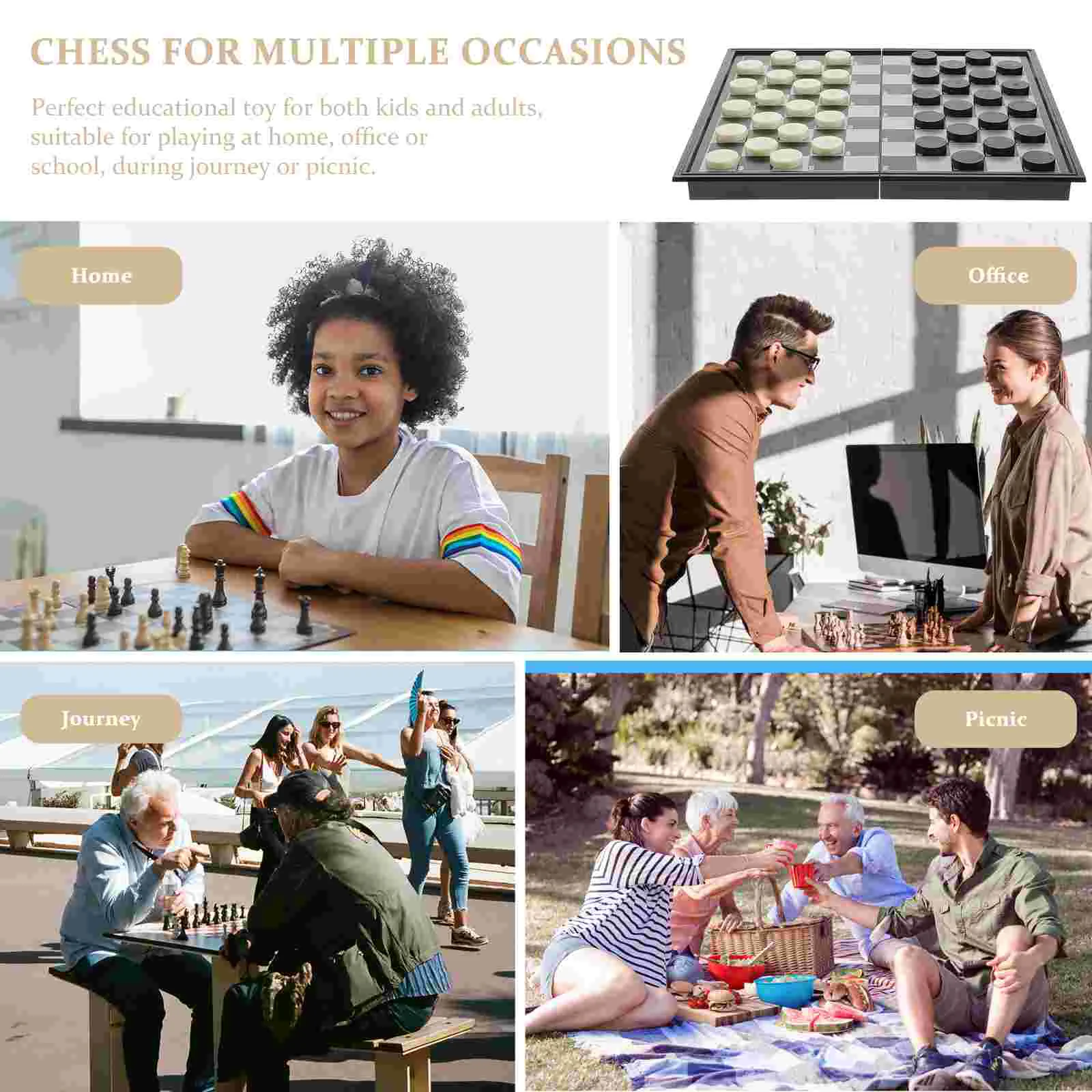 Plastové Medzinárodnej Dáma Skladacia Doska Hra Prospešné Šachovej Hry Rekreačné Hra Dodanie Zábavy Príslušenstvo