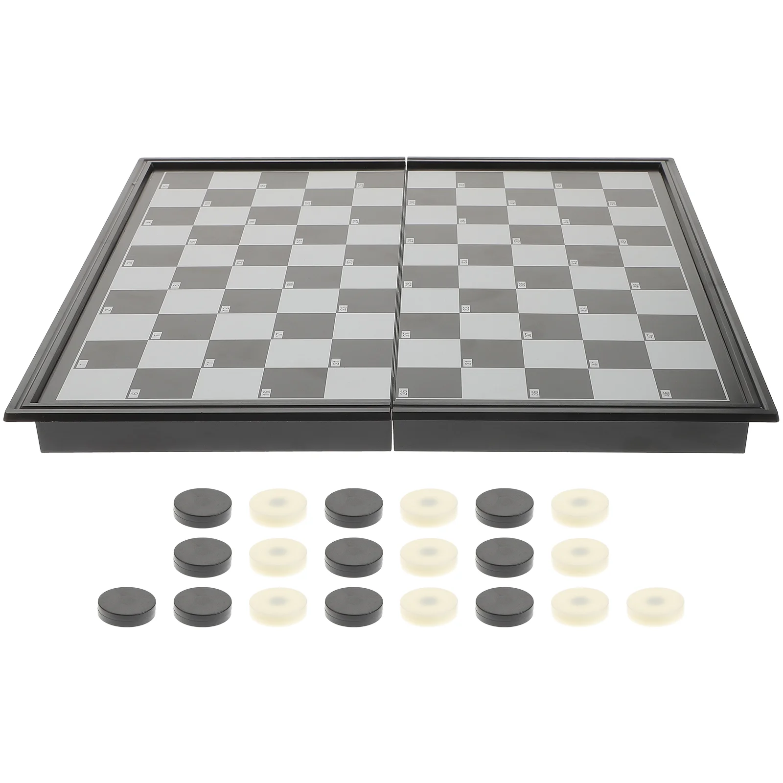 Plastové Medzinárodnej Dáma Skladacia Doska Hra Prospešné Šachovej Hry Rekreačné Hra Dodanie Zábavy Príslušenstvo
