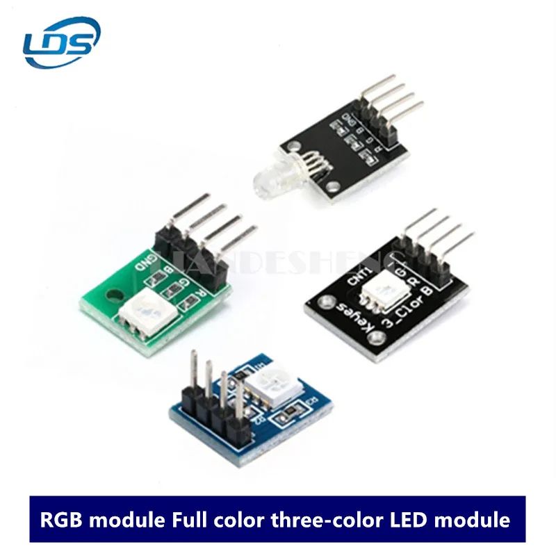 Plné farby RGB LED modul modul tri farby, LED kontrolovateľné sedem svetlá/full farebné LED modul patch LED