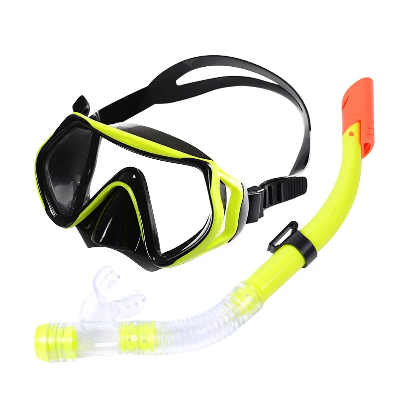 Potápačská Maska Okuliare na Plávanie, Potápanie Polovicu Suchej Skúmavky Šnorchlovanie Dýchacích Maska Anti Fog Plávanie Okuliare Pre dospelých