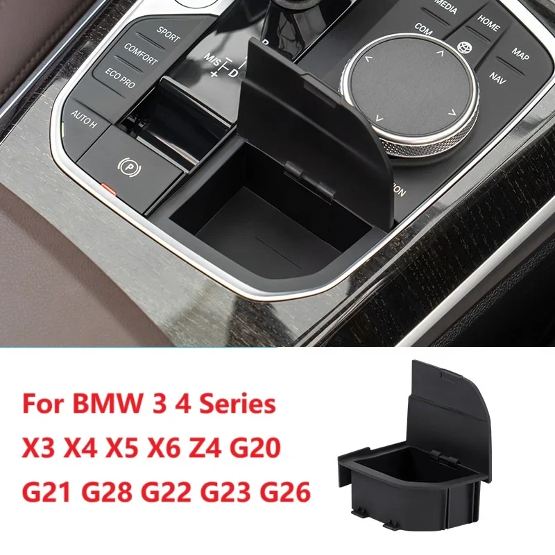 Pre BMW 3 4 Série X3 X4 X5 X6 Z4 G20 G21 G28 G22 G23 G26 ABS Centrálne Riadenie Úložný Box Interiéru Vozidla Úprava Príslušenstvo