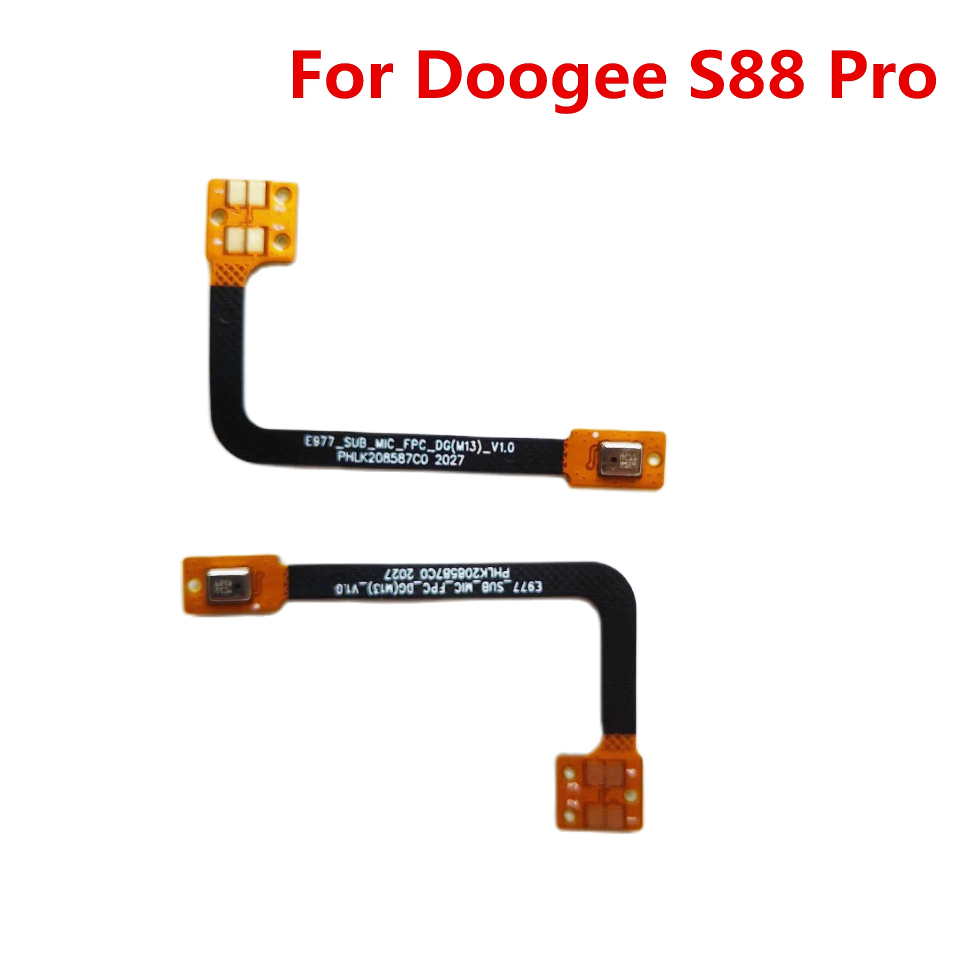 Pre Doogee S88/S88 Pro mobilného Telefónu, Mikrofón Mikrofón Modul FPC Nahradenie Opravy Príslušenstva