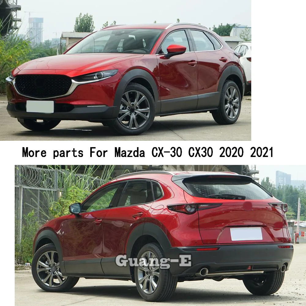 Pre Mazda CX-30 CX30 2020 2021 Auto Styling Kryt Vnútorné Nohy Brzdy Zvyšok Rám Orezania Break Pedál Tvarovanie Kapota Časti 2 ks