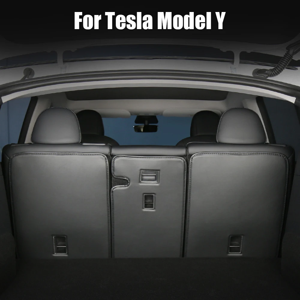 Pre Tesla Model 3 Y Zadných Sedadiel Chránič Pohodlné Ochranu Podložky Batožinového Priestoru Anti Kop Vankúš Samostatné Dizajn