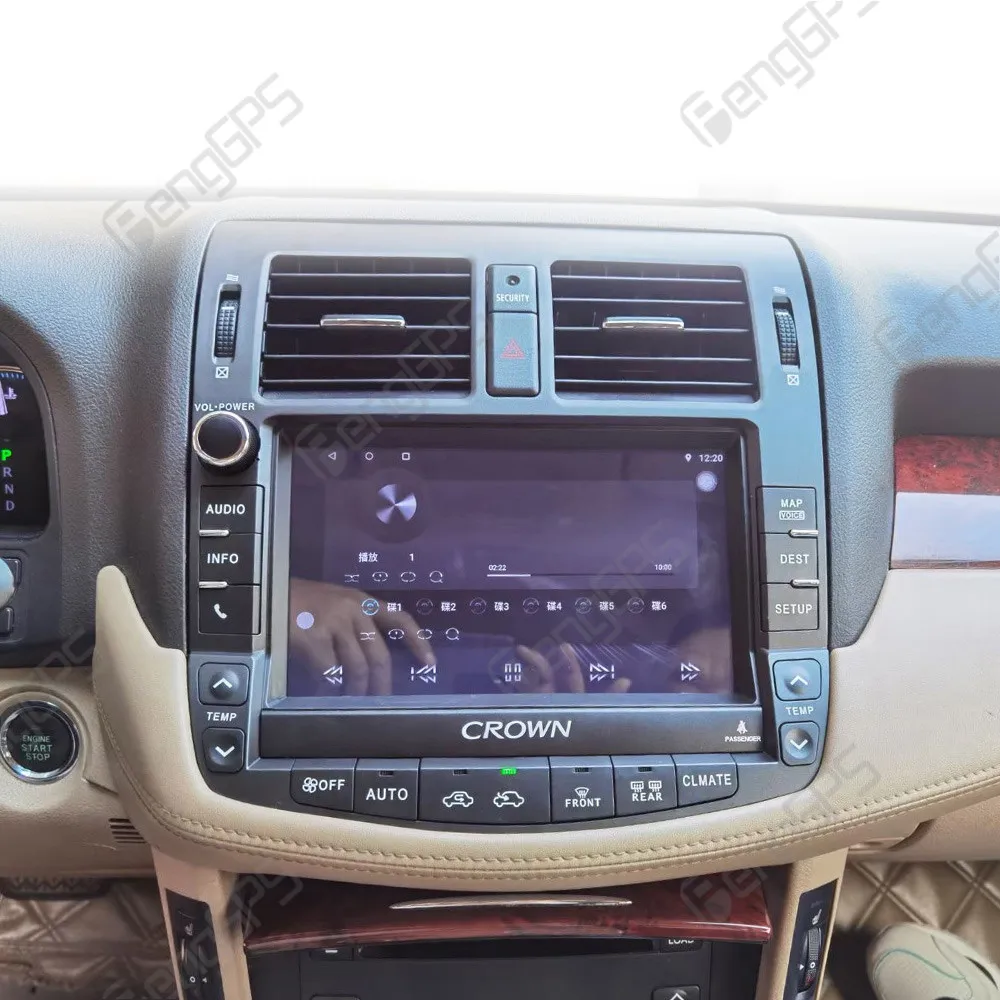 Pre Toyota Crown Majesta 2013 Android autorádia 2Din Stereo Prijímač Autoradio Multimediálne DVD Prehrávač, GPS Navigáciu, Vedúci Jednotky