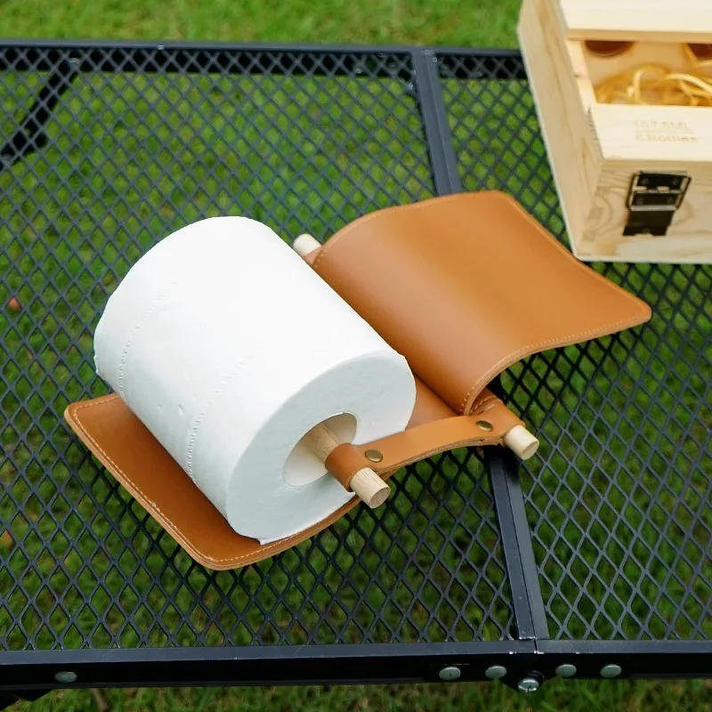 Prenosné Outdoor Camping Toaletný Papier Držiak Kúpeľňa Stan Piknik Visí Tkaniva Kryt