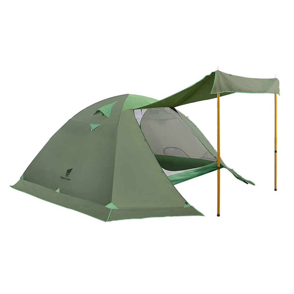 Prenosné Rainproof Double-Layer Camping Stan, Turistika Baldachýn, Jarný Výlet, Rybolov, L49