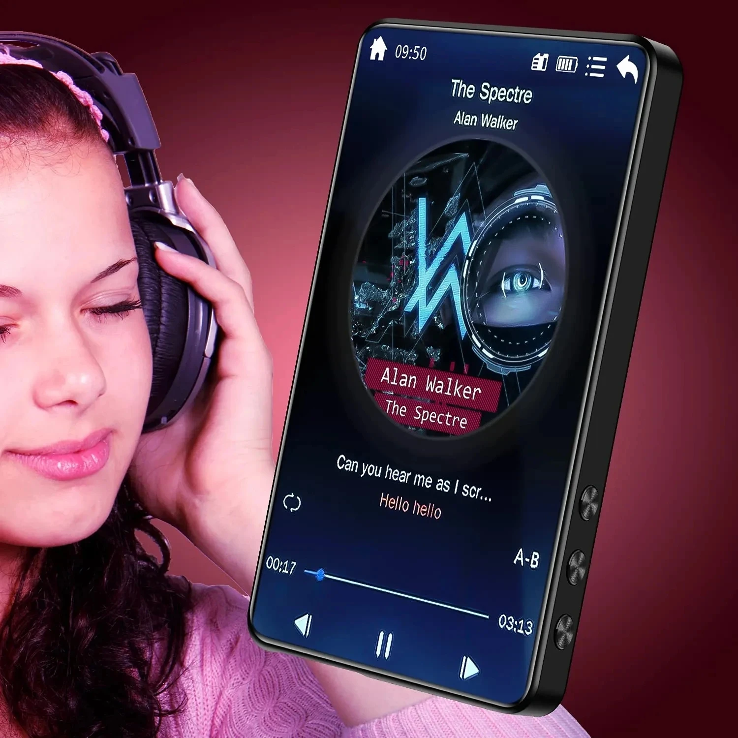 Prenosný MP3, MP4 Audio Prehrávač Bluttooth S 4.0 