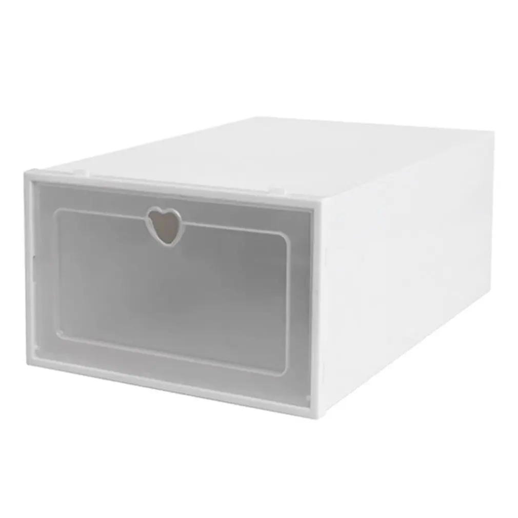 Priehľadné Plastové Obuvi Box Topánky Úložný Box Topánky Box Topánky Box Vyklápací Kryt Zásuvky Obuvi Skladovanie Artefakt Zahusťovanie