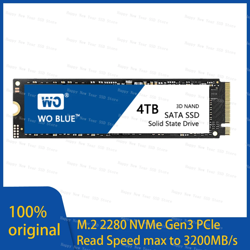 Pôvodné SSD WO MODRÁ Pre PS5 8TB M. 2 SSD PCIE4.0 NVME/ NGFF Pevný Disk 4TB/2TB Interný Pevný Disk Pre Prenosné/Desktop/mac PS5