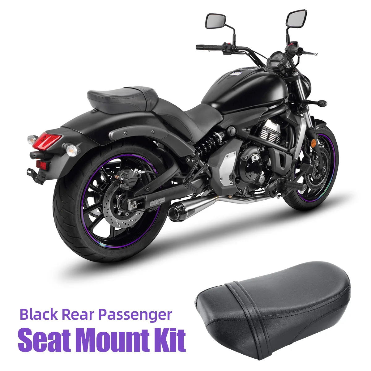 S650 Motocykel sídlo taška Sedadla vodič spolujazdec sedadla Pre Kawasaki Vulcan S 650 VN650 2015-2022