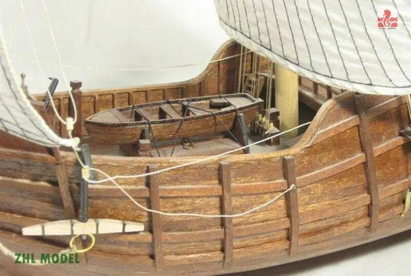 Santa Maria1492 rozsahu 1/50 30 palcový model drevené lode súpravy Shicheng