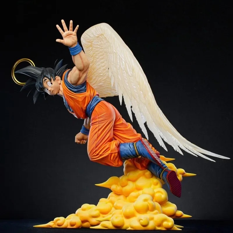 Sedem Dragon Ball GK Anjel Krídla Sun Wukong Otočí Späť a Vlny Zbohom Ručne vyrábané Dekorácie Anime Periférne zariadenia Môžu Byť Zhromažďované