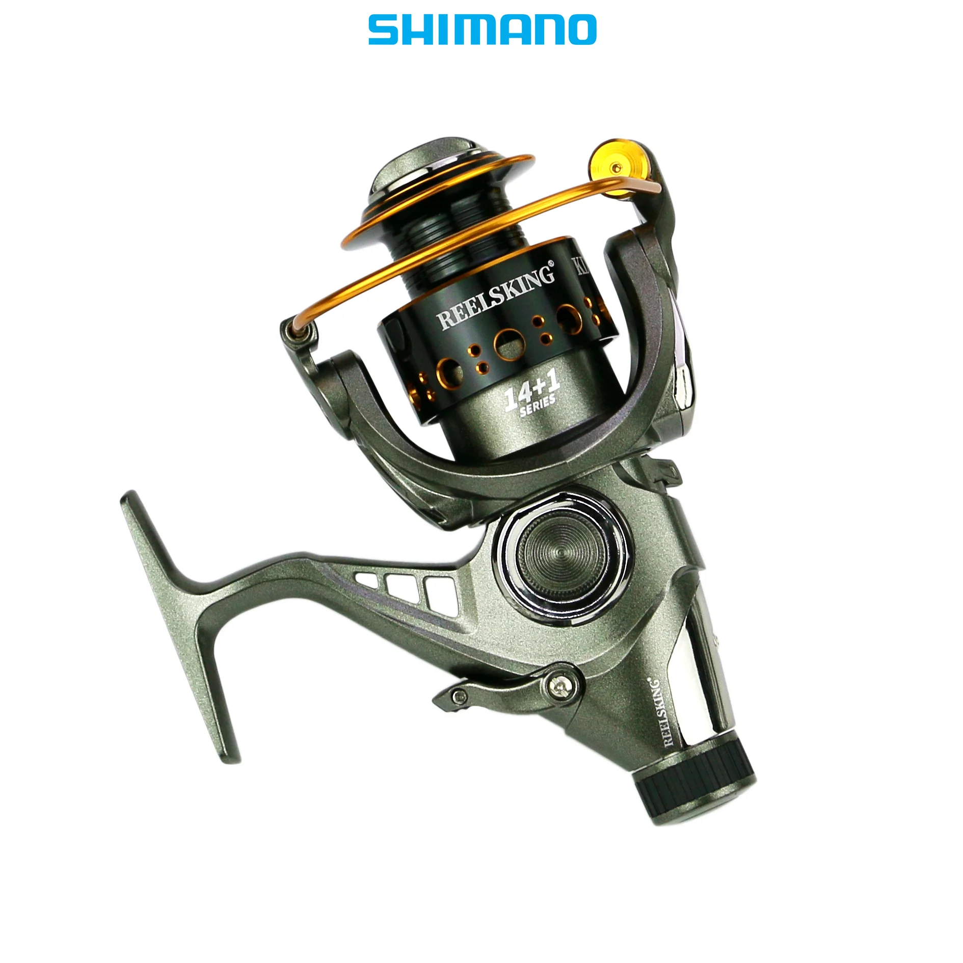 SHIMANO Dual Release Predné a Zadné Brzdové Rybárske Koleso 12 kg Max Drag Fishing Cievky 4.9:1 5.2:1 Vysokej Rýchlosti 3000-6000
