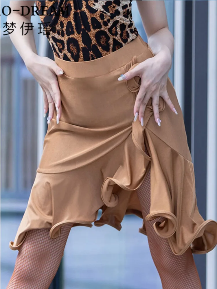 Split Pól Dance Sukne Prom Štúdia Jazz Prehrabať Balet Nosenie Festival Oblečenie Žien Oblečenie Klasický Kostým A-line Sukne