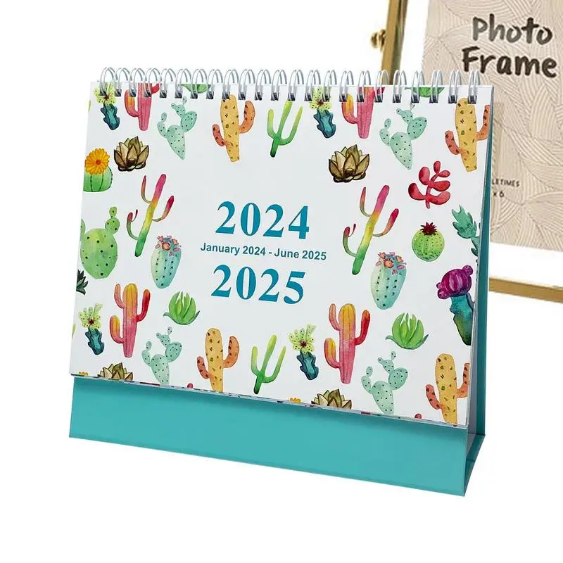Stolový Kalendár Postaviť Kalendár Do Roku 2025 2024 Stolový Kalendár, Plánovač Stolový Kalendár S Viacúčelovým A Praktický Dizajn