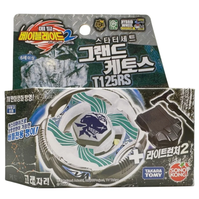 Takara Tomy Beyblade Metal Battle Fusion Top BB82 GRAND CETUS T125RS S Launcher
