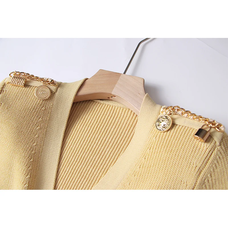 Taliansky Štýlový, Elegantný Ťažké Ručné 3D Appliques Kovové Závesné Ohromujúci Vzhľad Béžová Plášť Pletenie Šaty