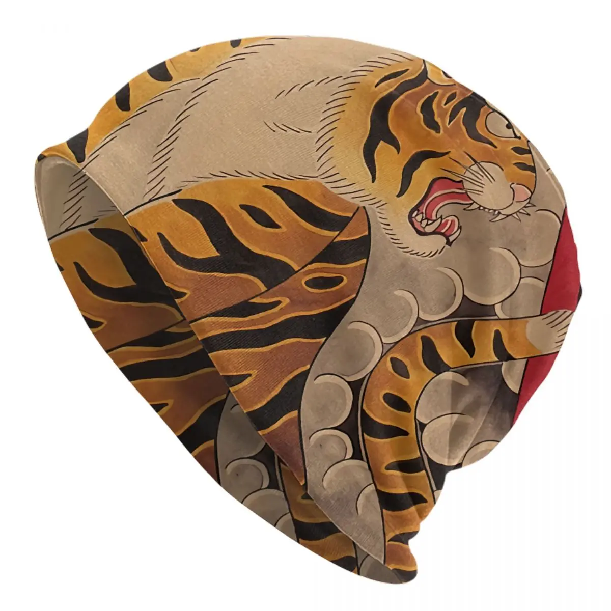 Tetovanie Umenie Skullies Čiapky Jeseň Jar Klobúky Tradičné Japonské Irezumi Tiger Tenké Kapoty Špeciálne Čiapky Mužov, Žien chrániče sluchu