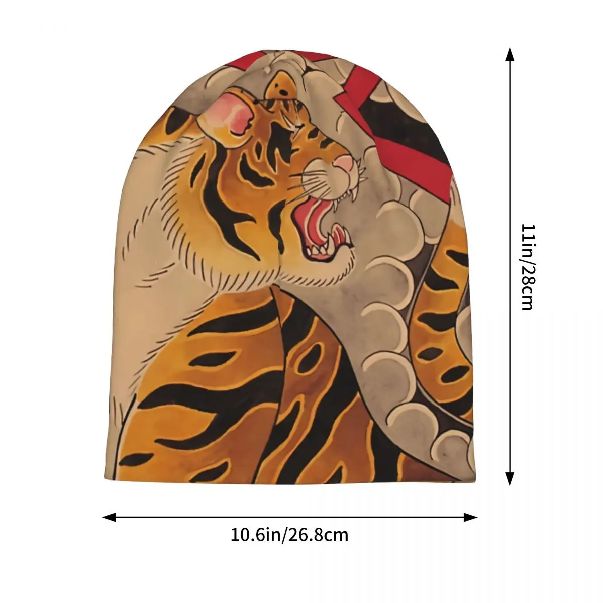 Tetovanie Umenie Skullies Čiapky Jeseň Jar Klobúky Tradičné Japonské Irezumi Tiger Tenké Kapoty Špeciálne Čiapky Mužov, Žien chrániče sluchu