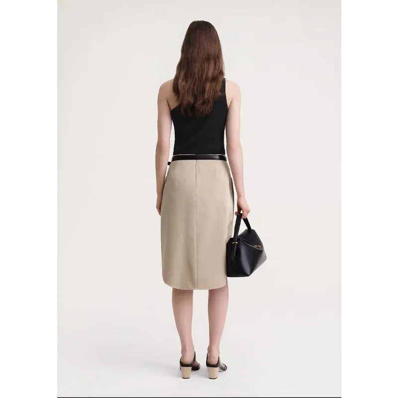 TT Leto/Jar Ženy Sukne Bežné Bavlna Farbou Zips-Up Mini Sukne s Vysokým Pásom Vintage Office Lady Arc-Tvar