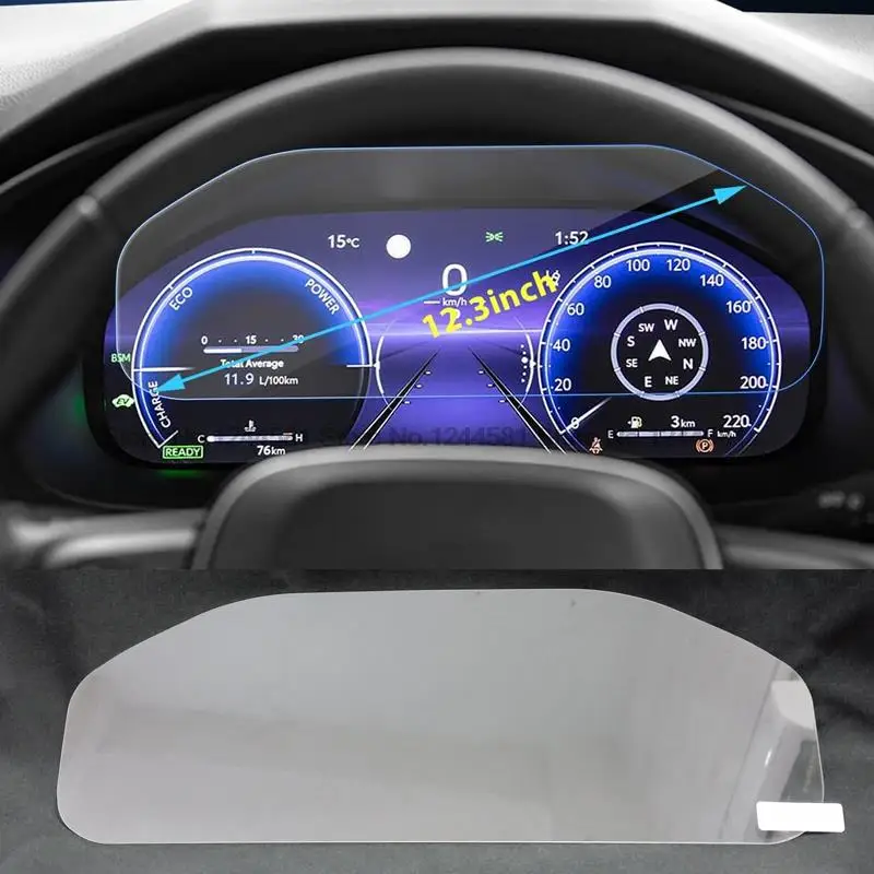 Tvrdené Sklo Screen Protector Pre Toyota RAV4 2023 2024 12.3 palcový Prístrojový Panel Proti Poškriabaniu film prístrojovej doske sklo