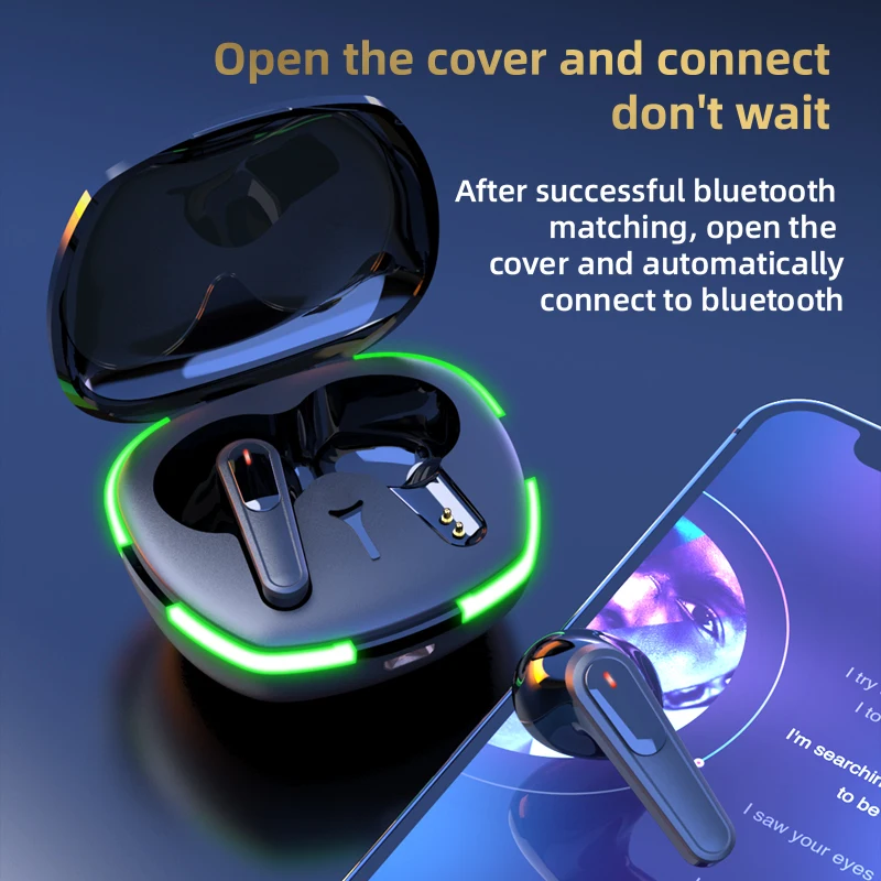 TWS Pro60 Bezdrôtový Bluetooth Headset s Mikrofónom Slúchadiel do uší Potlačením Hluku Stereo Bluetooth Slúchadlá Pre iPhone Android, Xiao