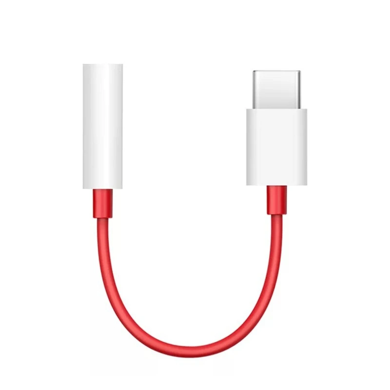 USB Typu C Na 3,5 mm Slúchadlá Adaptér Konektor Kábla pre Jeden 6T Dropship