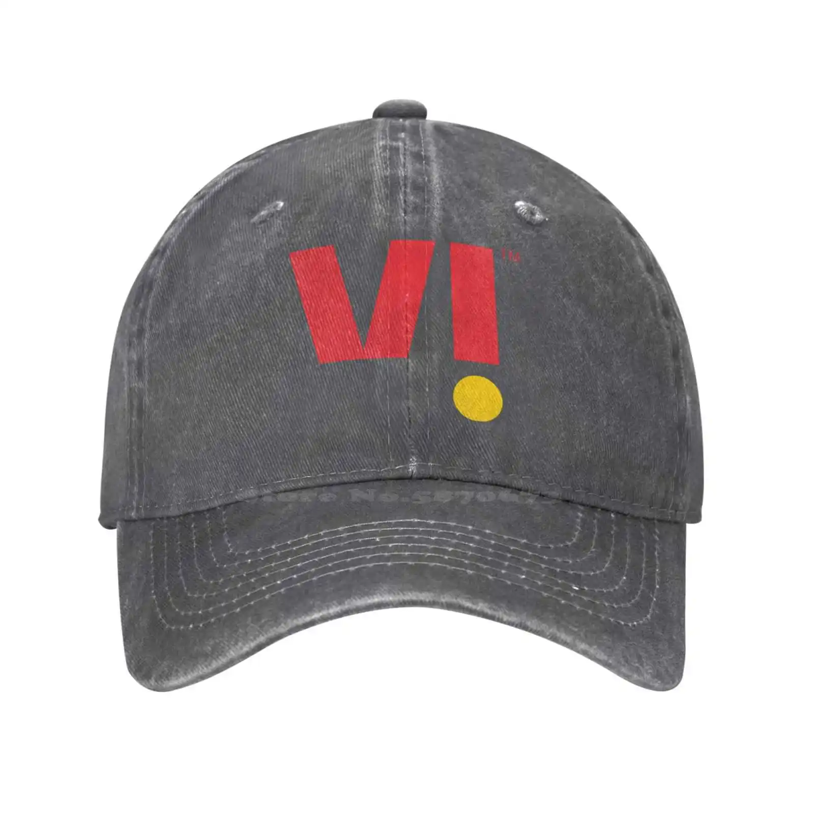 Vodafone Nápad Logo Tlače Grafiky Bežné Denim spp Pletené klobúk Baseball cap