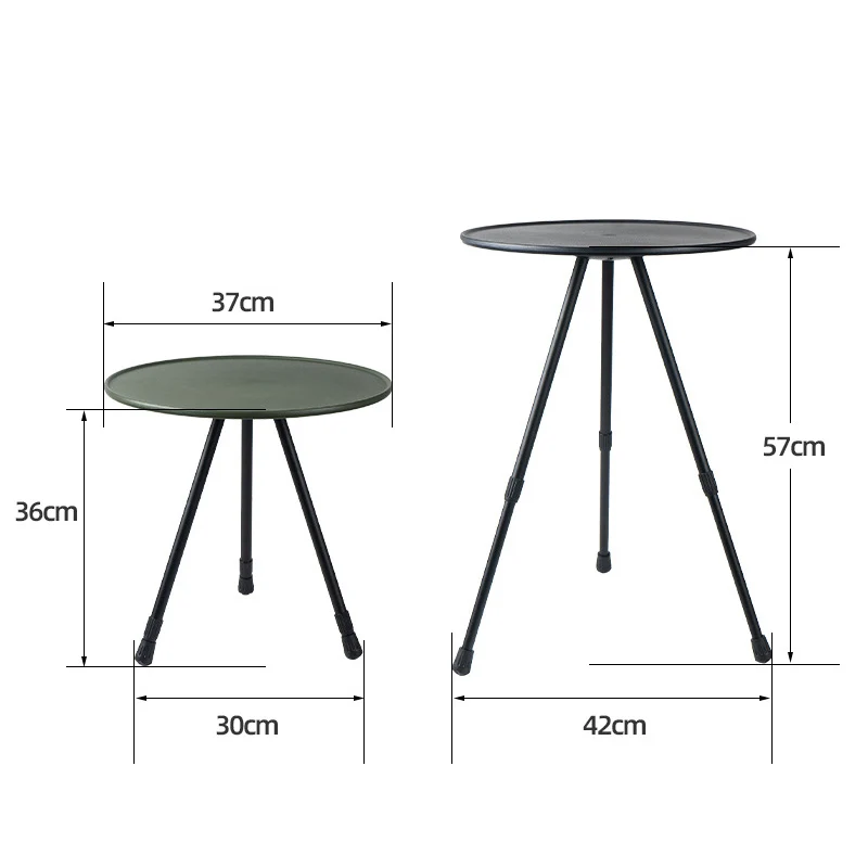 Vonkajšie Skladacie Malé Okrúhly Stôl, Camping Prenosné Zdvíhacie Stôl, Jednoduché Piknikový Stôl, Záhradný Stolík