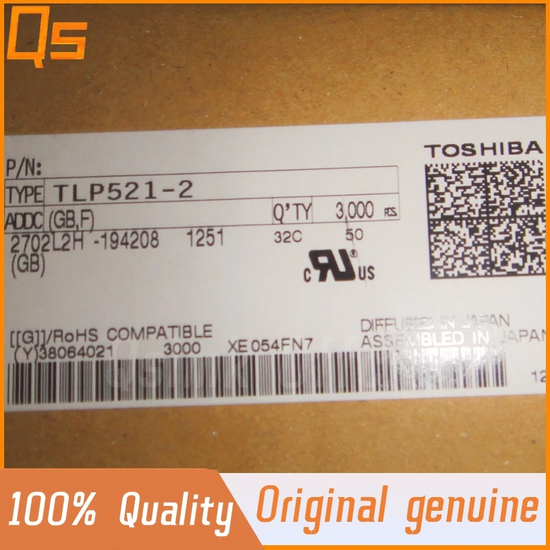 Zabezpečenie kvality pre Priame Vkladanie TLP521-2 TLP521-2GB TLP521-2GR DIP8 Optocoupler