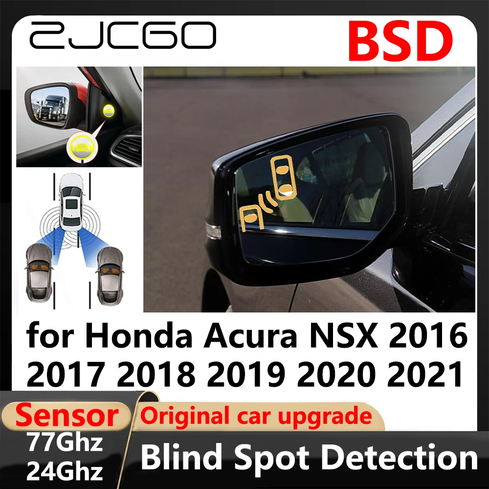 ZJCGO BSD Blind Spot Detection, pri Zmene jazdného Pruhu Pomáha Parkovanie Jazdy Warnin pre Honda, Acura NSX 2016 2017 2018 2019 2020 2021
