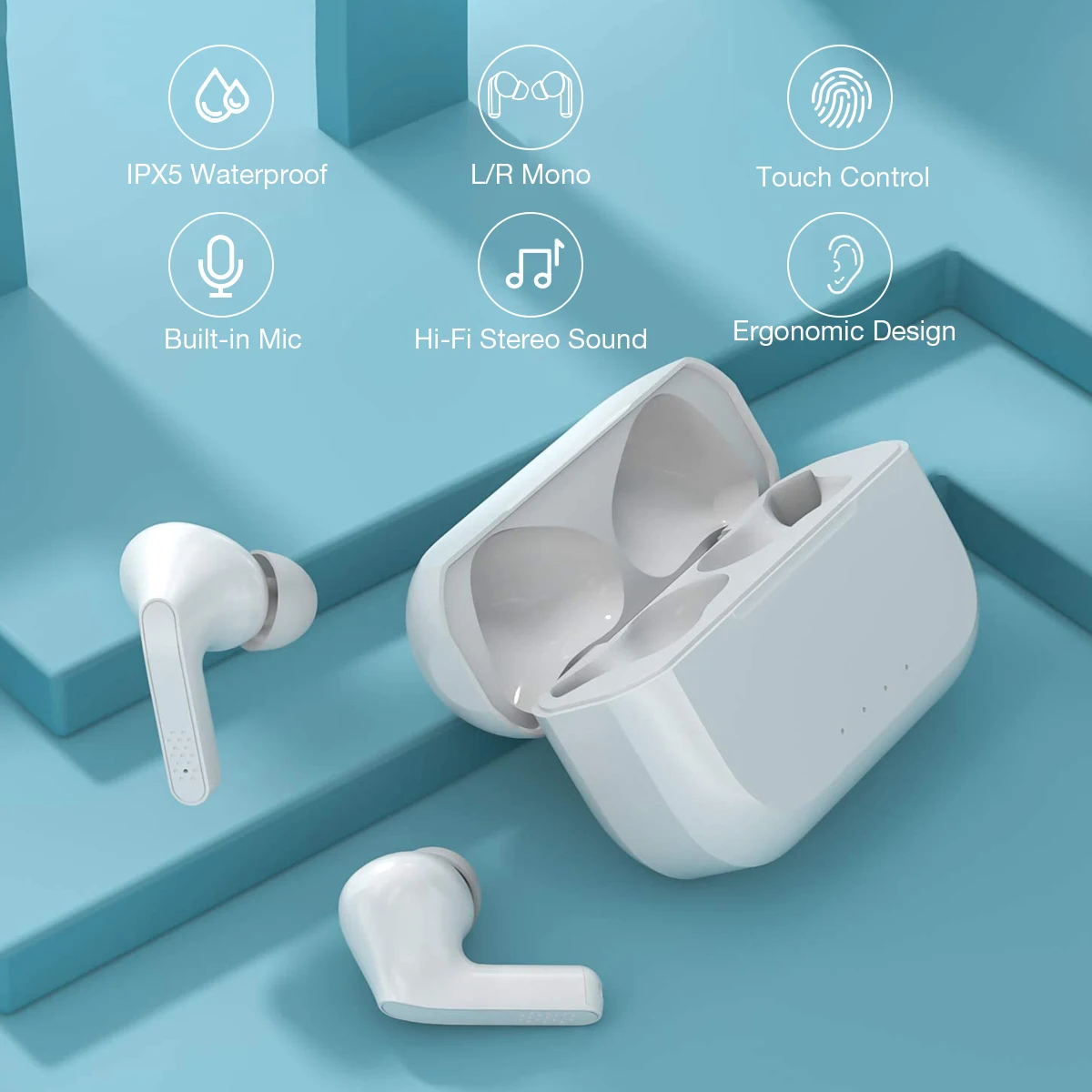 ZQB A3 TWS Air Pro 3 Fone Bluetooth Slúchadlá Bezdrôtové Slúchadlá In-Ear Stereo Slúchadlá S Mikrofónom Bluetooth 5.3 Bezdrôtový Headset