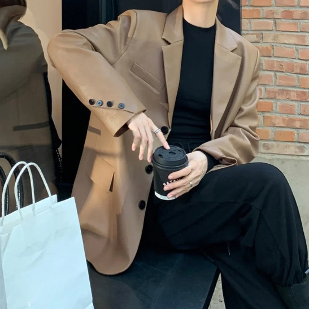 Čierne Kabáty pre Ženy Voľné Tuhé Sako Žena Bunda Outerwears Oblečenie kórejský Jeseň Recenzie Veľa Oblečenia Obľúbené Oblečenie Nové V